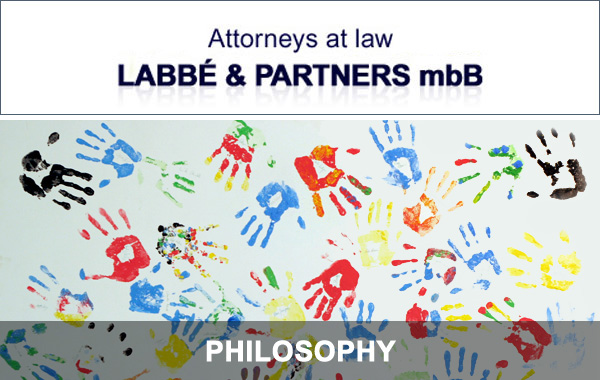 philosophy - Labbé & Partner philosophy - Labbé & Partner